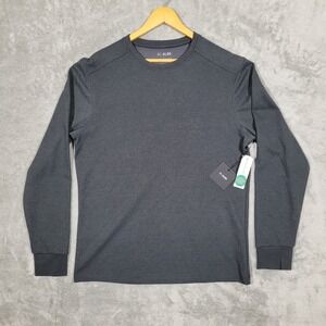 01.ALGO Mens Large Performance Thermal Crew Quick Dry Moisture Wicking NWT